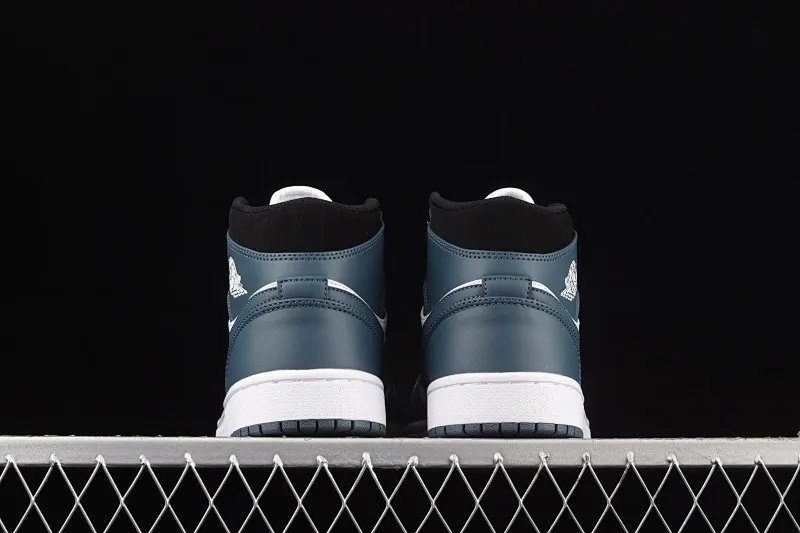All categories Air Jordan Jordan series basketball shoes Air Jordan 1 Mid Air Jordan 1 Mid "Dark Teal" AJ1 Qiao 1 Qinglan Zhongbang basketball shoes 554724-411